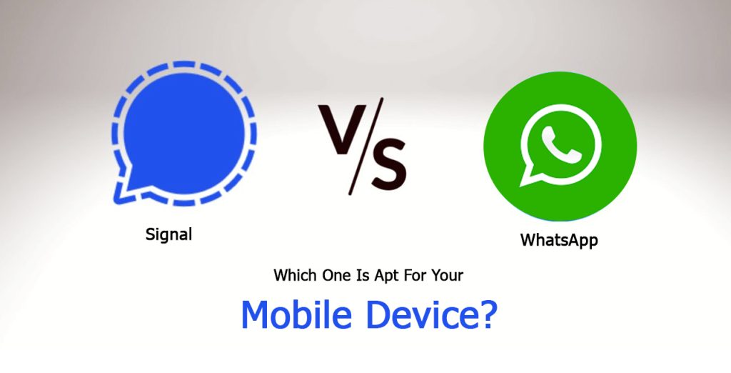 signal vs WhatsApp