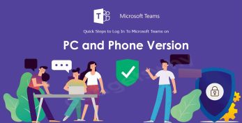 Steps to login to Microsoft Team