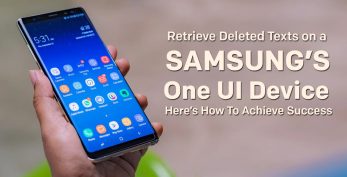 Retrieve Deleted Texts on Samsung