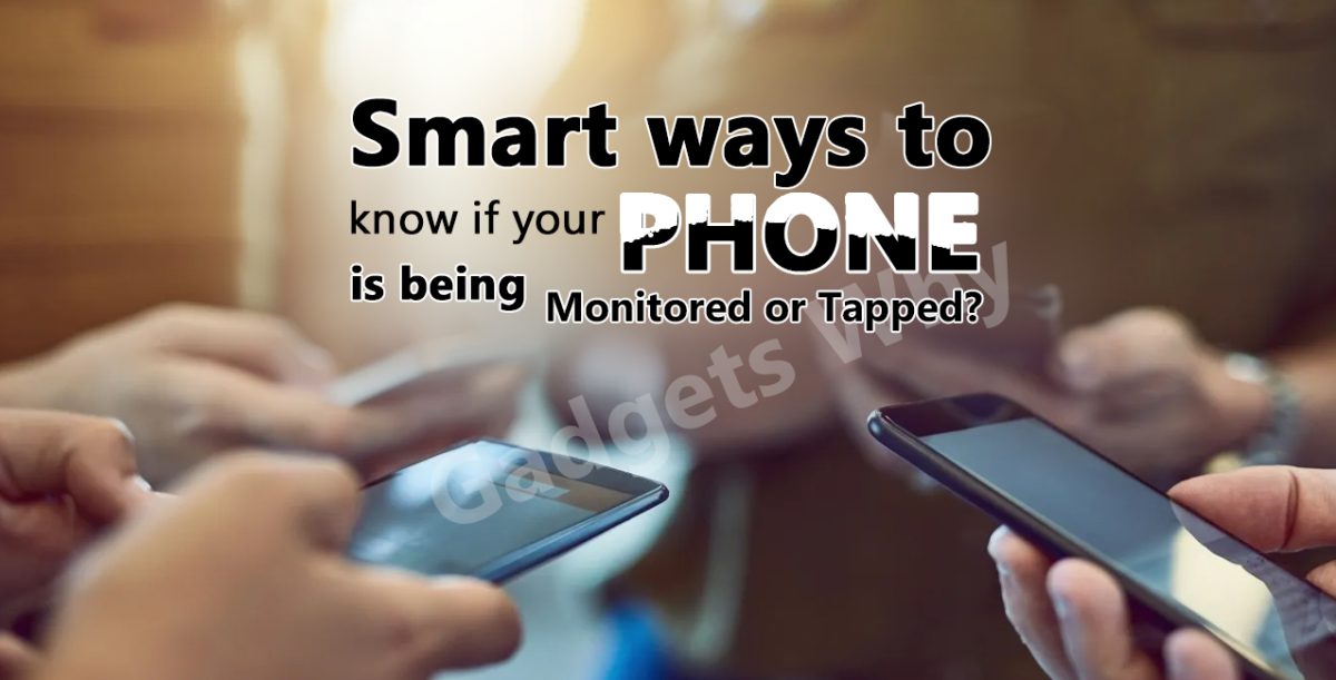 Signs of phone tapping
