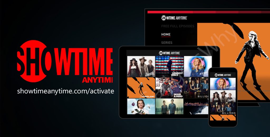 Activate ShowtimeAnytime