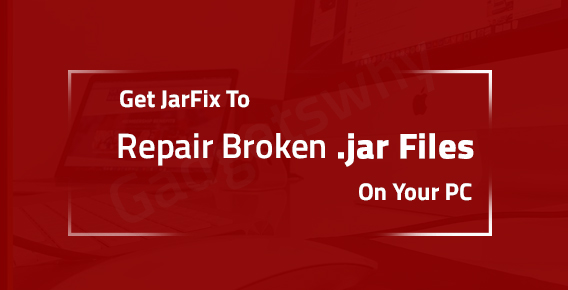 repair .jar files using JarFix