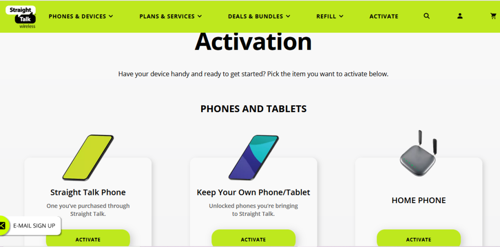 stbyop.com activate webpage