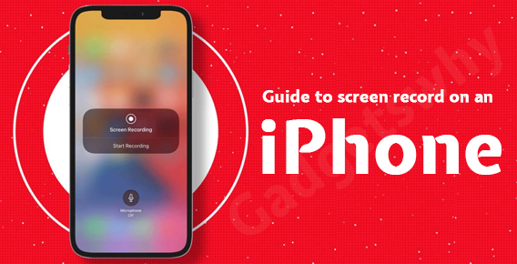 how to screen record an iPhone