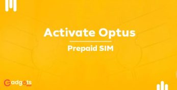 Activate optus Prepaid SIM