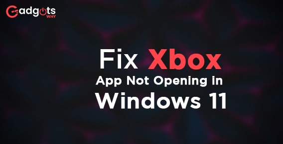 How to Fix Xbox App Not Opening in Windows 11