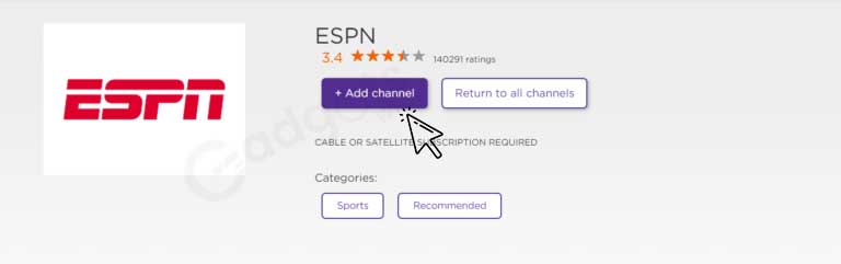 SEC Network on Roku