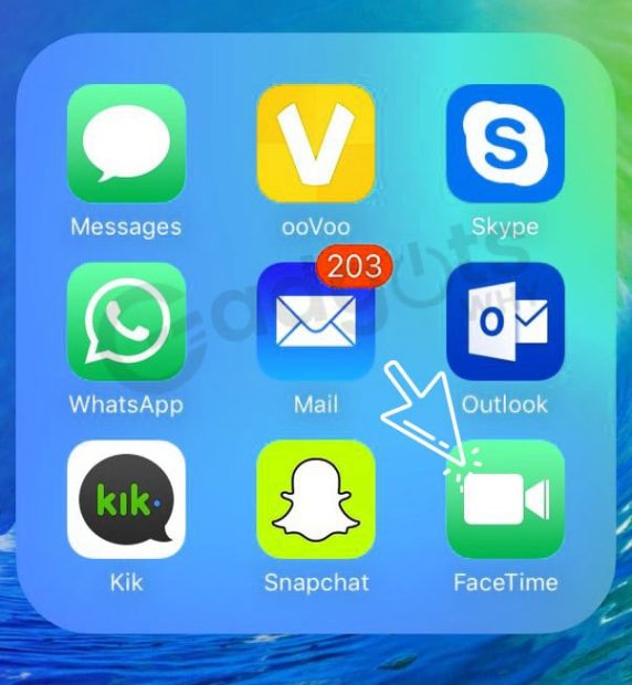 Facetime app
