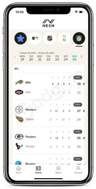  NESN app