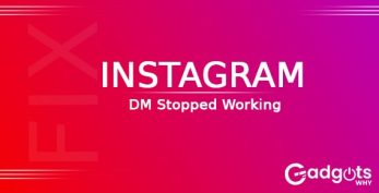 Instagram DM is not working