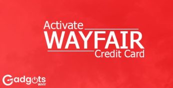 Activate Wayfair credit card