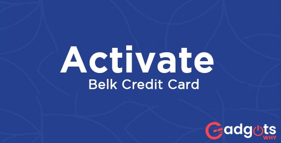 Activate Belk Credit Card