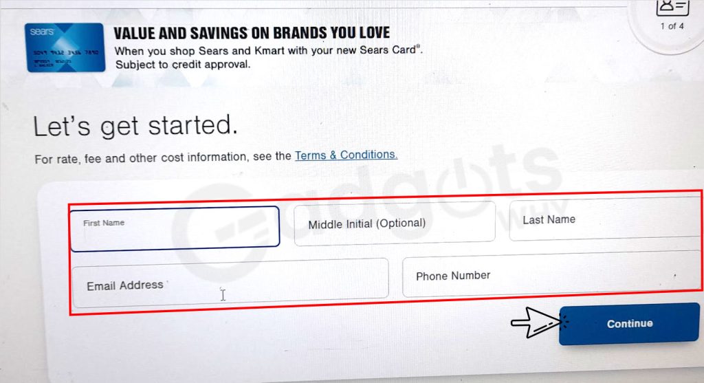 Sears Credit Card
