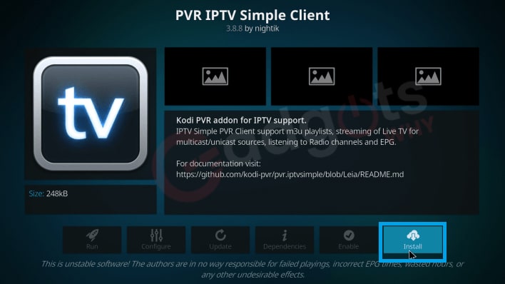 watch IPTV on Xbox One