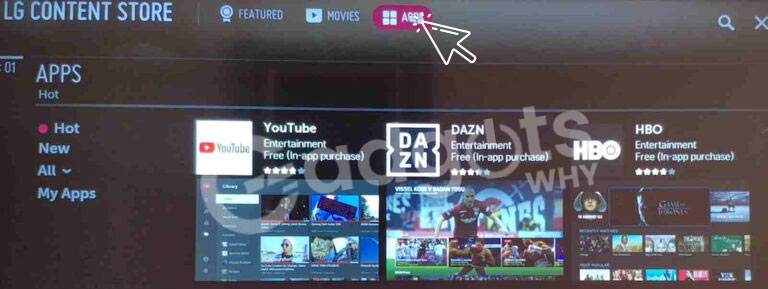 update Apps on LG Smart TV