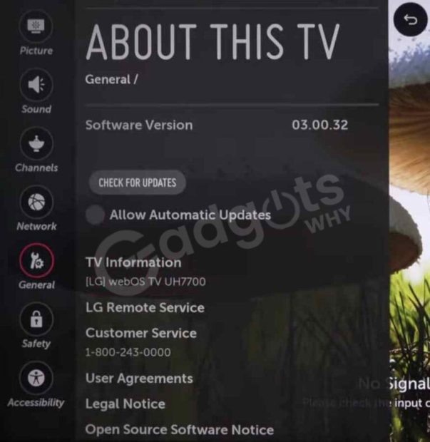 update Apps on LG Smart TV