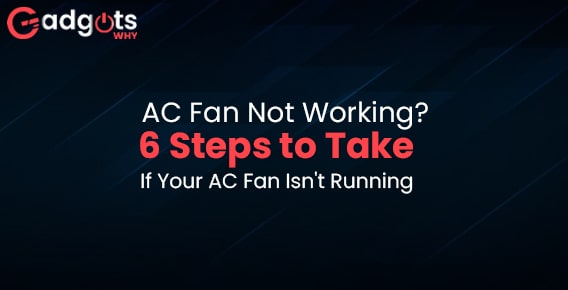 How to Fix AC Fan Not Working? Top 6 Solutions for You