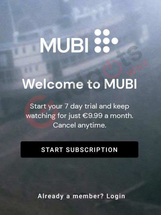 Chromecast Mubi to TV