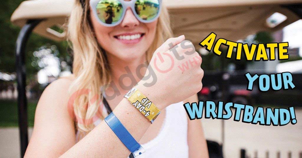 activate Lollapalooza wristband