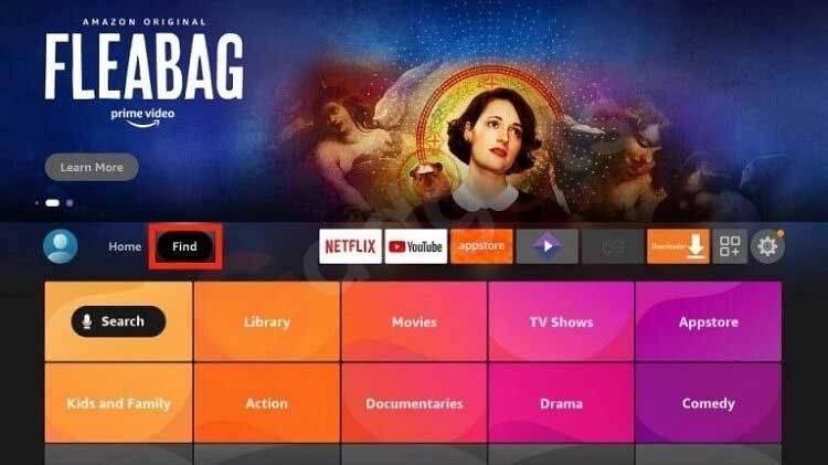 Install Distro TV on Firestick