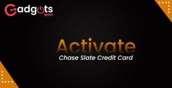 Activate Chase Slate credit card