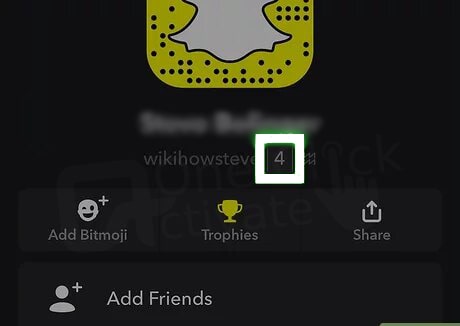 hide your Snap Score