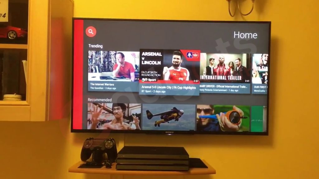 Youtube TV on Sony TV