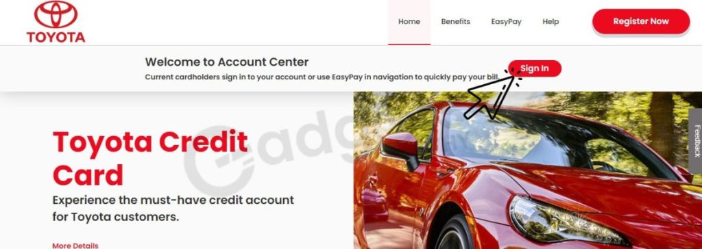 toyota visa rewards credit card