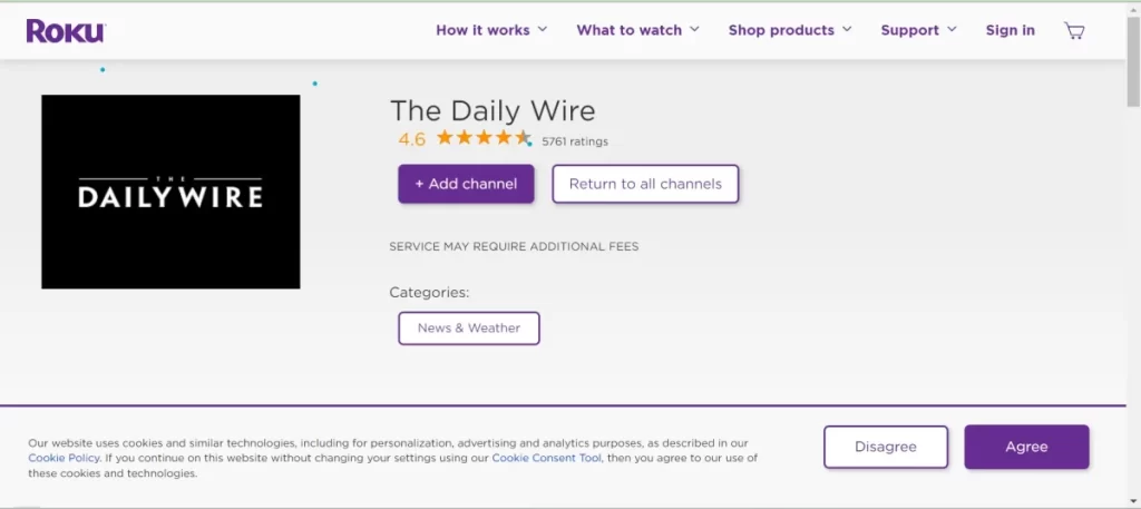 Daily Wire on Roku